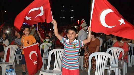 Fethiye'de 15 Temmuz Demokrasi Ve Milli Birlik Günü Anma Programı Düzenlendi