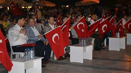 Fethiye'de 15 Temmuz Demokrasi Ve Milli Birlik Günü Anma Programı Düzenlendi