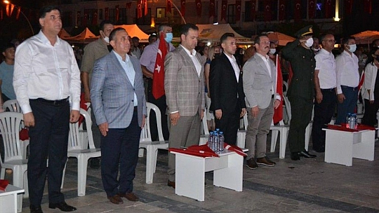 Fethiye'de 15 Temmuz Demokrasi Ve Milli Birlik Günü Anma Programı Düzenlendi