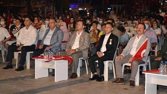Fethiye'de 15 Temmuz Demokrasi Ve Milli Birlik Günü Anma Programı Düzenlendi