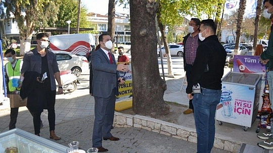 Kaymakam Fırat, 'Fethiye'yi maviye dönüştürelim'