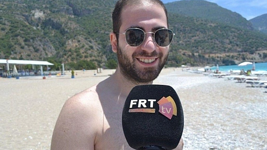 Kısıtlamanın ardından, yerli vatandaşlarda denize kavuştu