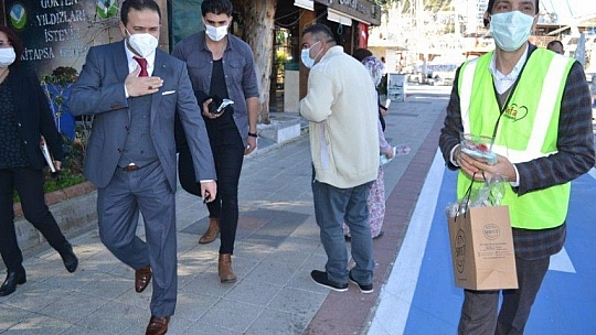 Kaymakam Fırat, 'Fethiye'yi maviye dönüştürelim'