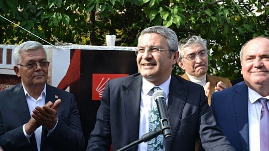 CHP rozet takma törenine yoğun katılım