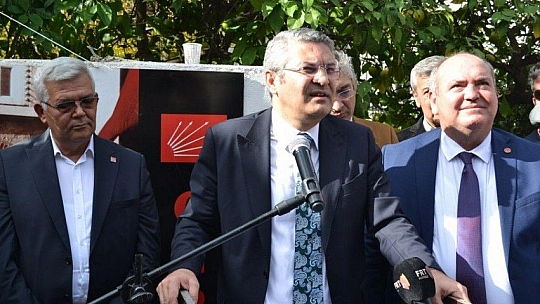 CHP rozet takma törenine yoğun katılım