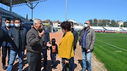 DEVA Partisi'nden Fethiyespor'a moral ziyareti