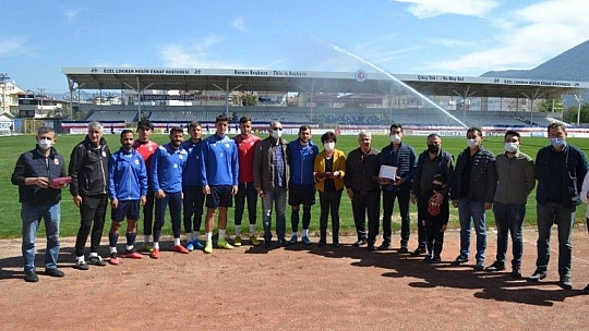 DEVA Partisi'nden Fethiyespor'a moral ziyareti