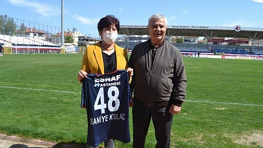 DEVA Partisi'nden Fethiyespor'a moral ziyareti