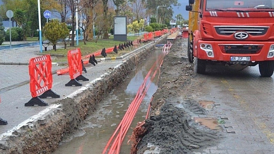 56 saatlik kısıtlamada yağmur sessizliği