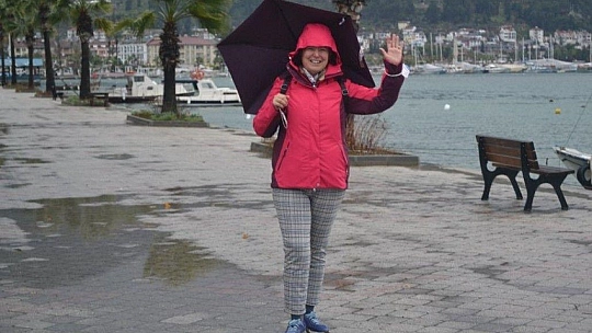 56 saatlik kısıtlamada yağmur sessizliği