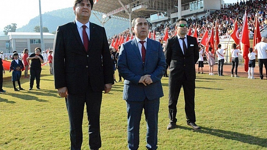 29 Ekim Cumhuriyet Bayramı Fethiye'de de coşkulu geçti