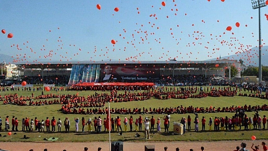 29 Ekim Cumhuriyet Bayramı Fethiye'de de coşkulu geçti