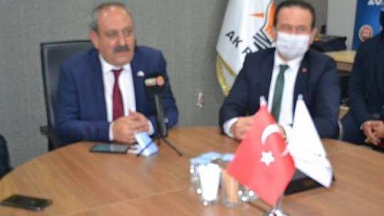 İl Başkanı Korkmaz'dan teşekkür ziyareti