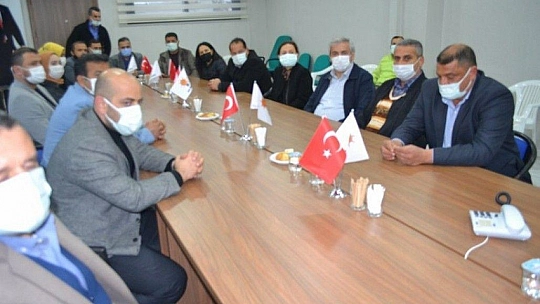 İl Başkanı Korkmaz'dan teşekkür ziyareti