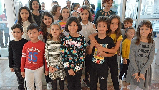 Öğrencilerin resim sergisi 3 gün açık