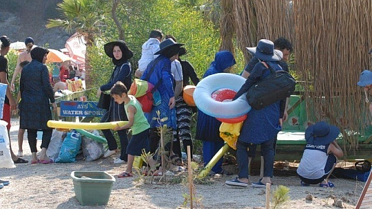 FETHİYE'DE BAYRAM YOĞUNLUĞU