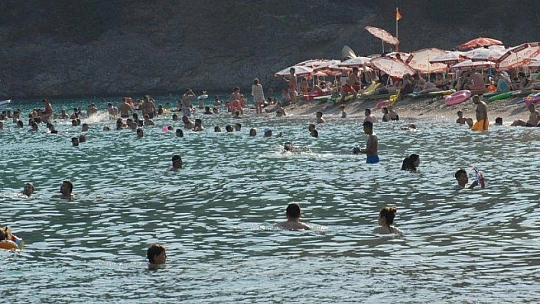 FETHİYE'DE BAYRAM YOĞUNLUĞU