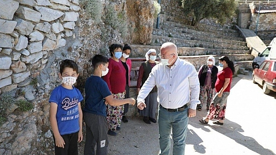 Dünya Çevre Günü'nde 30 ton kireç dağıtıldı