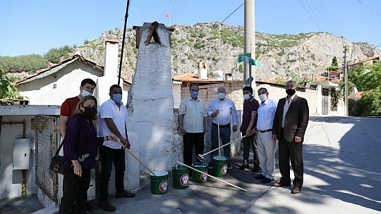 Dünya Çevre Günü'nde 30 ton kireç dağıtıldı