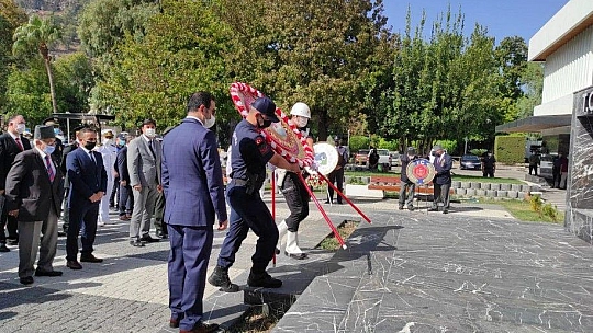 Fethiye'de Gaziler Günü Törenle Kutlandı
