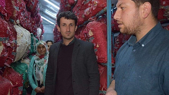 Kadın Çiftçiler İstiridye Mantarını Yerinde İnceledi