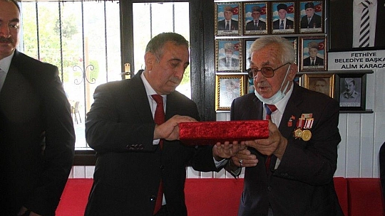 Fethiye Cumhuriyet Başsavcısı Bingül, gazileri unutmadı