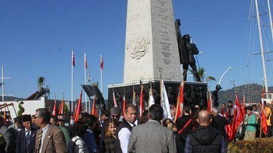 Fethiye'de 18 Mart törenlerine korona virüs engeli