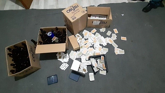 Fethiye'de kumar operasyonu