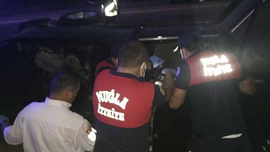 Fethiye'de otomobil devrildi: 1 ölü