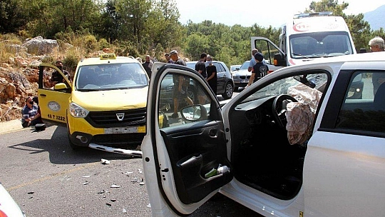 Fethiye'de trafik kazası: 6 yaralı
