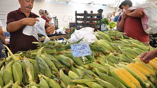 Fethiye pazarında zam şampiyonu 'fasulye' oldu