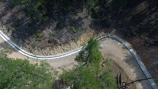 Göktepe Sulaması inşaatı çalışmaları sürüyor