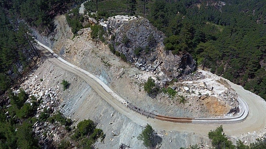 Göktepe Sulaması inşaatı çalışmaları sürüyor