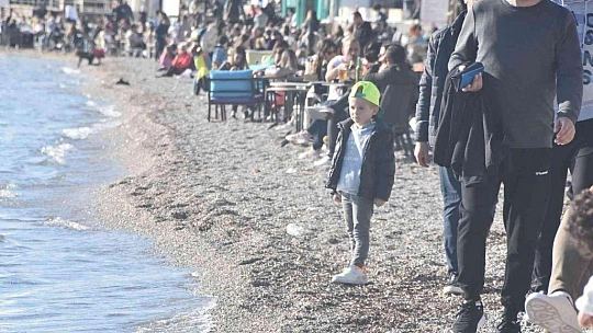 Güzel havanın tadını çıkardılar