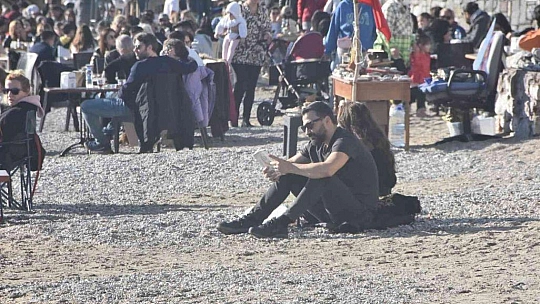 Güzel havanın tadını çıkardılar