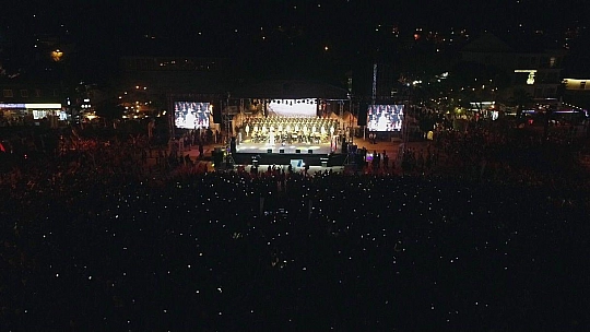 Haluk Levent ve Kızılordu Korosu, Fethiye'de Cumhuriyet marşlarını seslendirdi