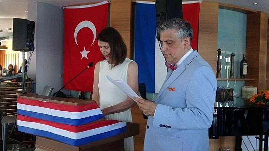 Hollanda Kral Günü, Ankara Büyükelçisi Kwaasteniet'in katılımı ile Marmaris'te kutlandı