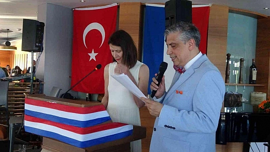 Hollanda Kral Günü, Ankara Büyükelçisi Kwaasteniet'in katılımı ile Marmaris'te kutlandı