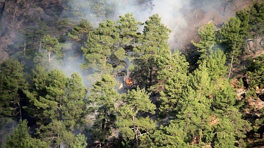 İki gün üst üste aynı yerde ikinci yangın