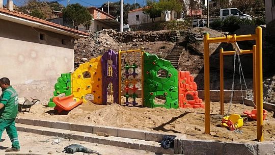 Konak Mahallesi'nde çalışmalar tamamlandı