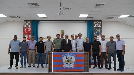 Seydikemerspor Başkan Akdenizli'ye emanet