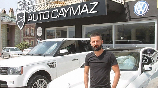 Mert Caymaz oto galerici oldu