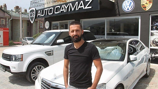 Mert Caymaz oto galerici oldu