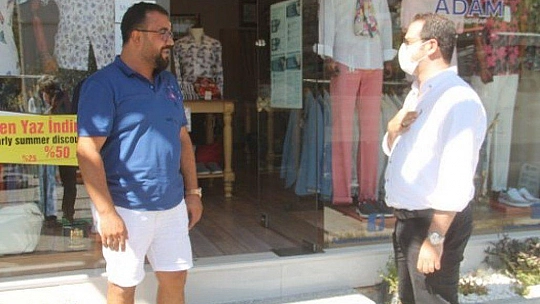 KAYMAKAM FIRAT THK'Yİ ZİYARET ETTİ