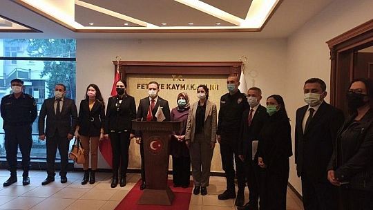 Kadına şiddetle mücadele için bir araya geldiler