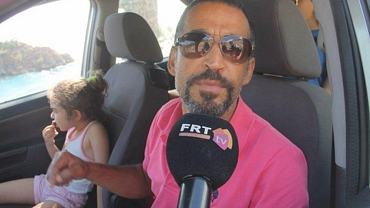 Fethiye'de tesettür plajı