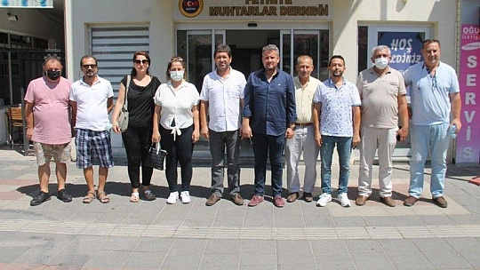 İyi Parti'den Muhtarlar Derneğine ziyaret