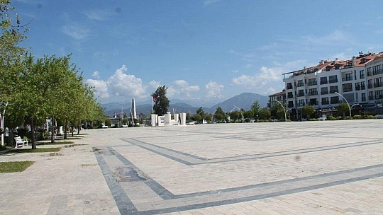 Sokağa Çıkma Kısıtlamasında Fethiye'den Manzaralar
