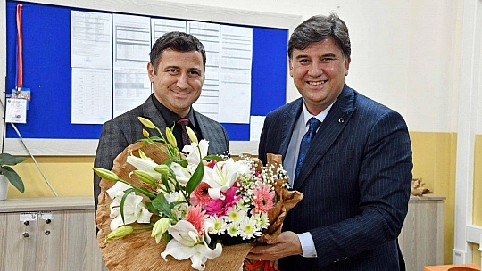 Karaca'dan Esenköy'e öğretmenler günü ziyareti