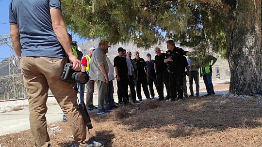 Kayseri itfaiyesi Muğla'da termik santrali koruyor